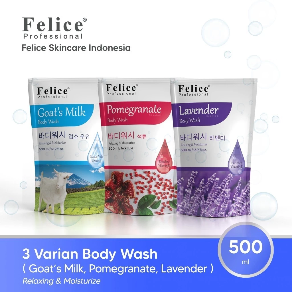 Sabun cair felice skincare 500ml