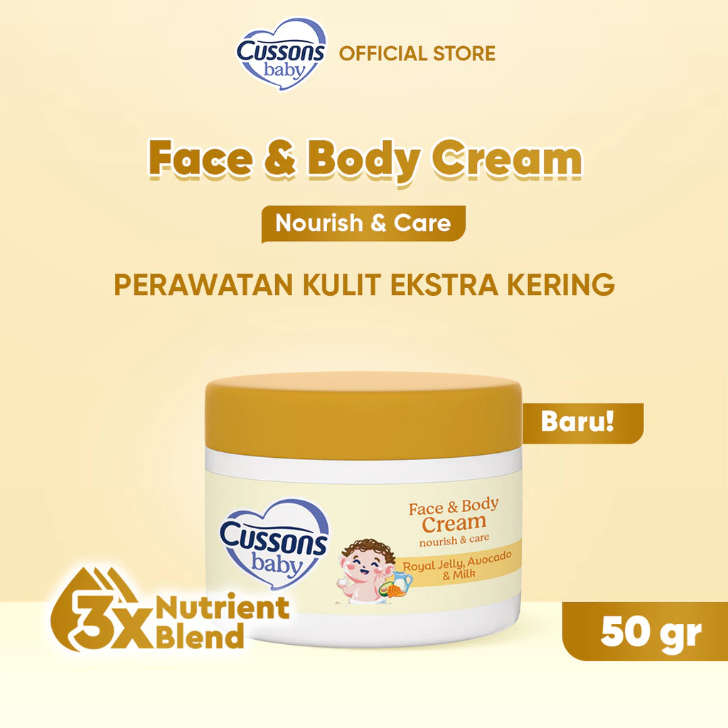 Cussons Baby Face & Body Cream
