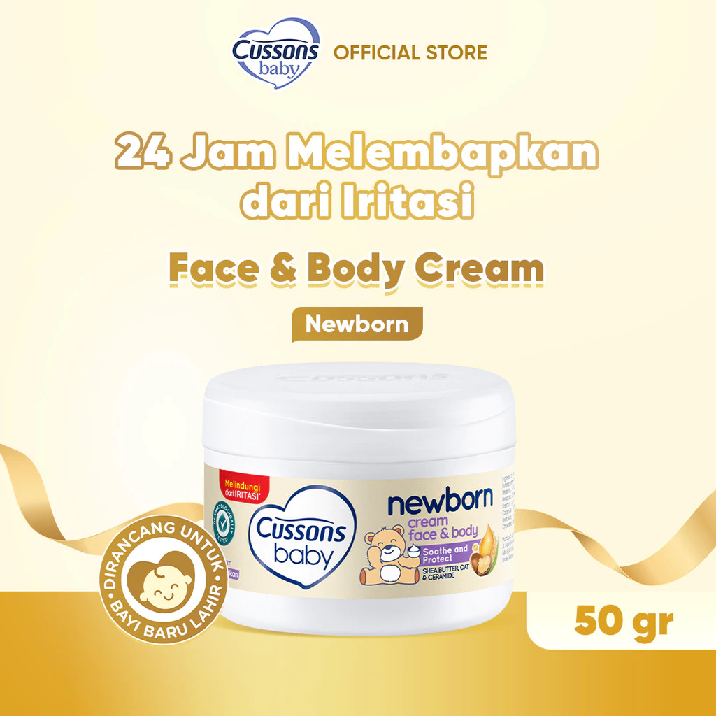 Cussons Baby Newborn Cream - Krim Bayi 50gr