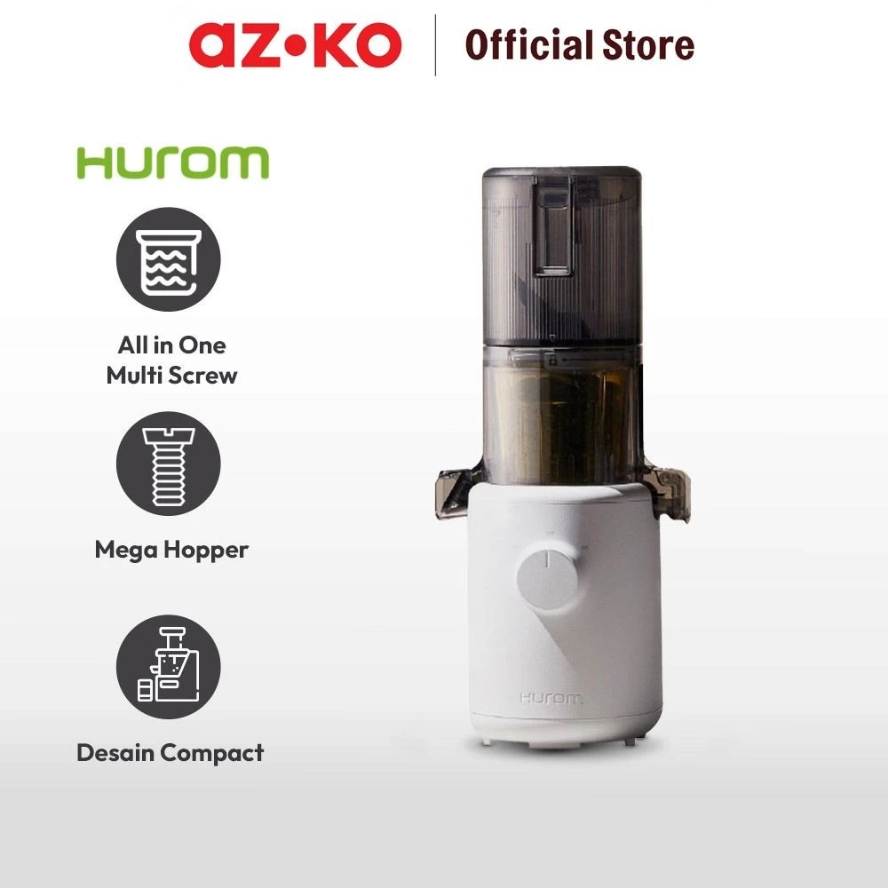 AZKO Hurom Slow Juicer H310a-Bec04wh - Putih Pembuat Jus Alat Pengekstrak Sari Buah Juice Makerr