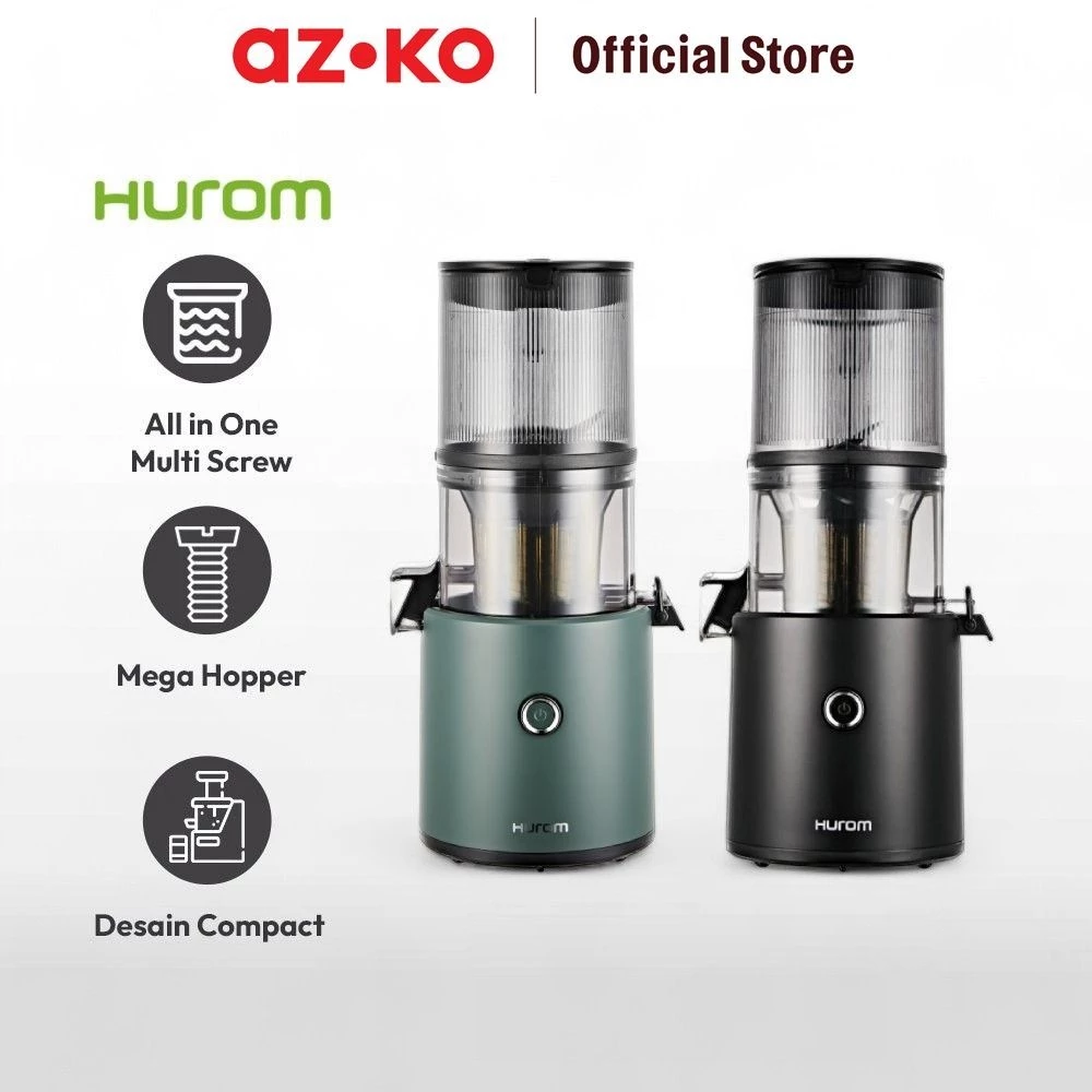 AZKO Hurom Slow Juicer H-300E-Gbec03 - Hijau Pembuat Jus Alat Pengekstrak Sari Buah Juice Makerr