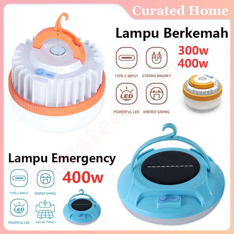 [COD] Lampu Emergency Gantung Camping Lamp UFO / Lampu Suspensi LED / Lampu Berkemah / Lampu Darurat
