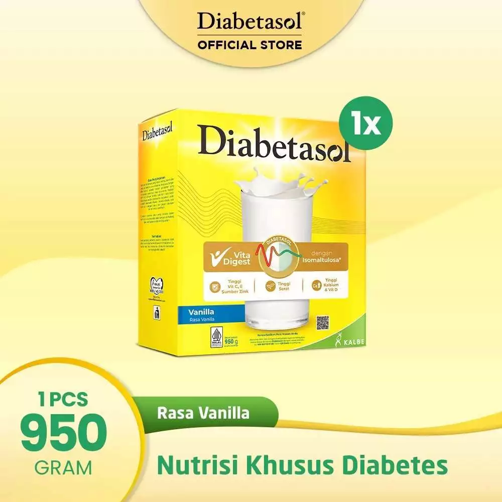 DIABETASOL VANILA 950GR