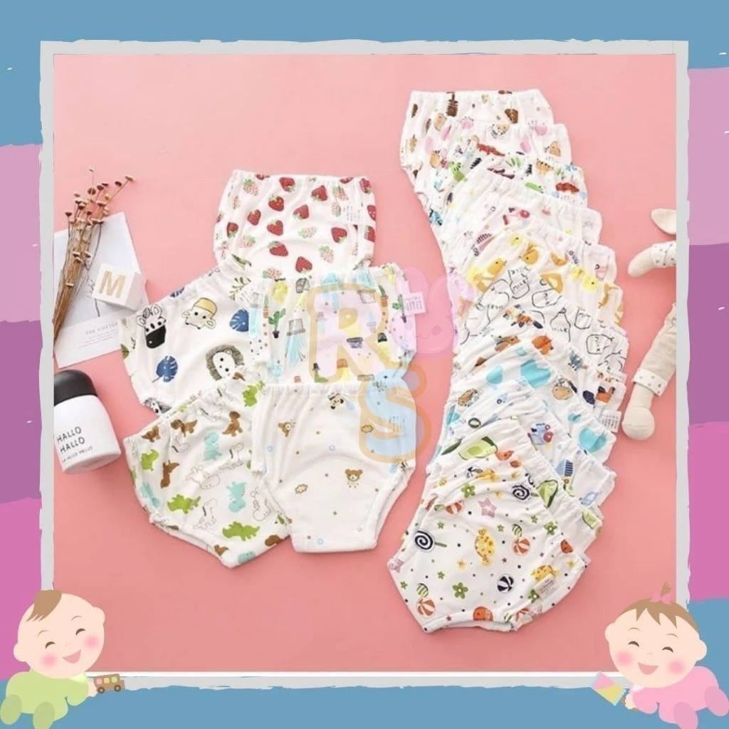 (90-100-110) Clodi Training Pants Popok Kain Diaper Celana Dalam Tatur Anak