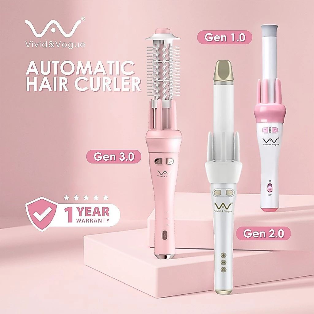 Catokan Curly Otomatis GEN1-GEN5 32mm Ion Catok Keriting Otomatis Curly Rambut