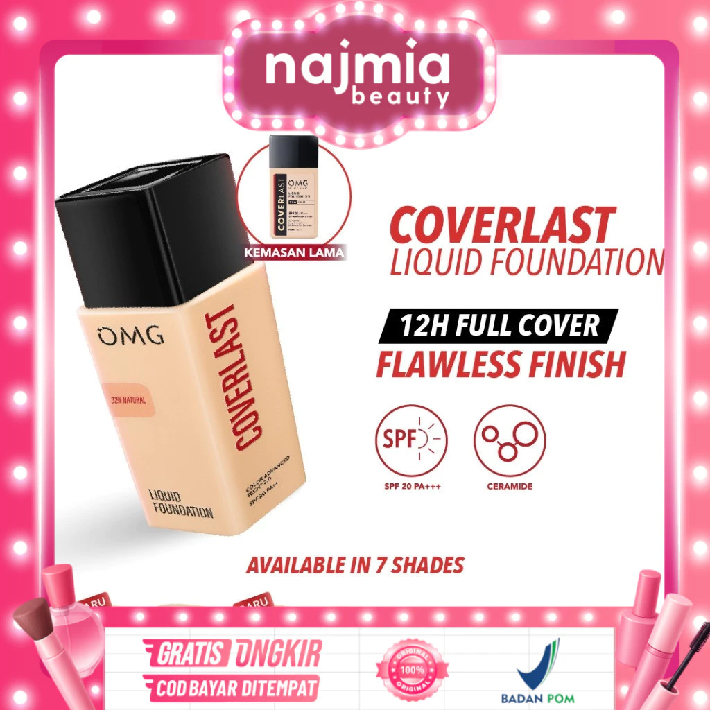 L’Oreal Paris Infallible 32 Hr Matte Cover Liquid Foundation - 30ml (Make Up Loreal Natural Tahan 32 Jam)