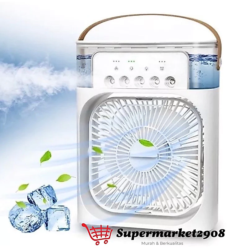 AC KIPAS-Air Cooler Fan AC Mini Kipas Penyejuk Air Conditioner Humidifier