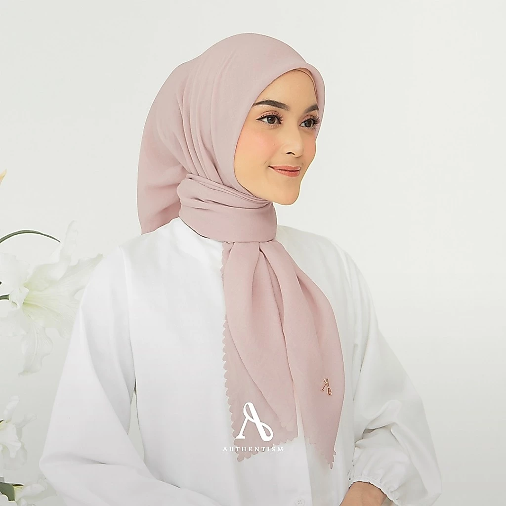 AUTHENTISM ID | Raline Basic Voal - Kerudung Segi Empat Polos Premium