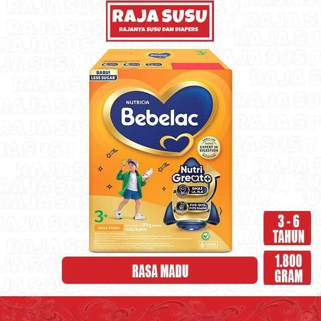 BEBELAC 4 / BEBELAC 3+ MADU 1800 GR