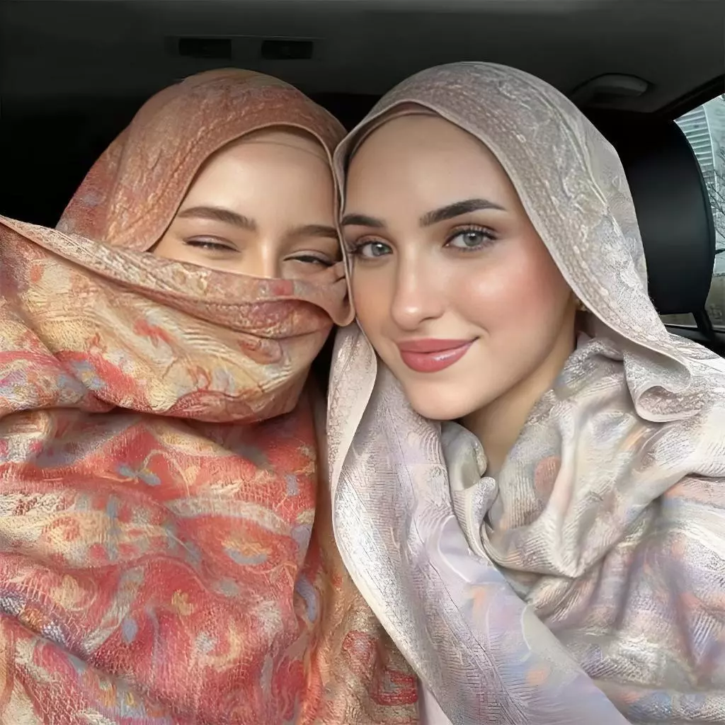 LADY HIJAB Pashmina Cashmere Turkey | Pashmina Kasmir | Pashmina Turki 2 Sisi Premium | Pashmina Cashmere Turki