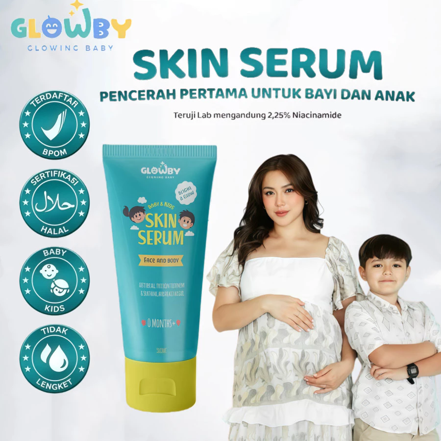 Glowby Skin Serum Anak dan Baby Lotion Pencerah Kulit Bayi dan Anak 100 ml